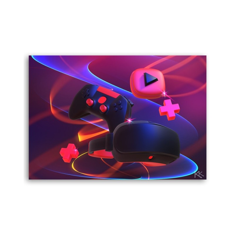 Leinwandbild - Für den Spieler einstellen | Feeby