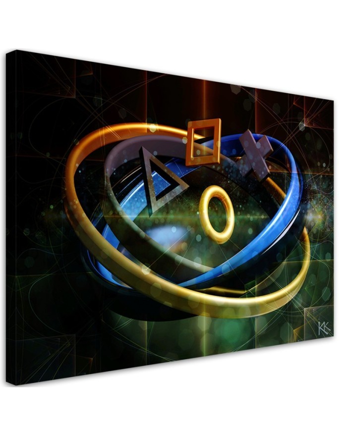 Modernes Wandbild - Controller Spiele | Feeby