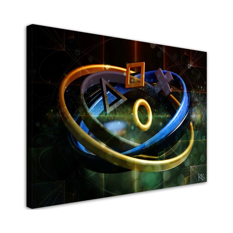 Modernes Wandbild - Controller Spiele | Feeby