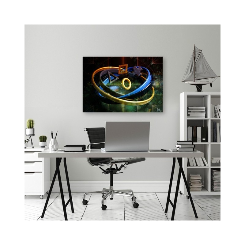 Modernes Wandbild - Controller Spiele | Feeby