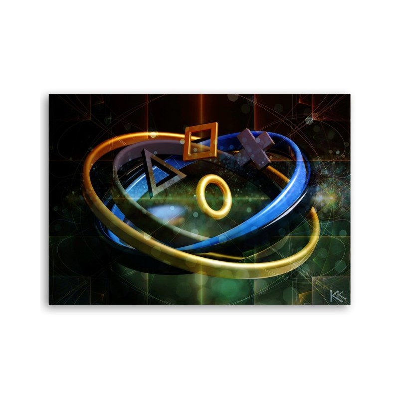 Modernes Wandbild - Controller Spiele | Feeby