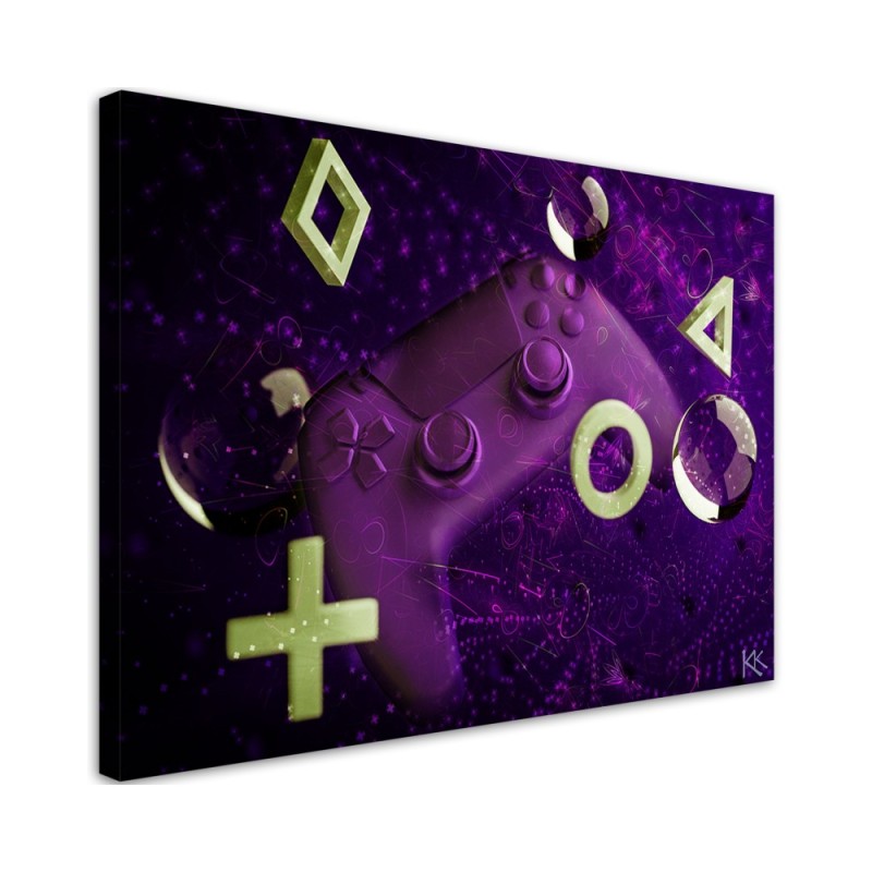 Leinwandbild - Spielkonsole | Feeby