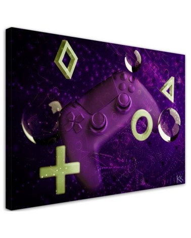 Leinwandbild - Spielkonsole | Feeby