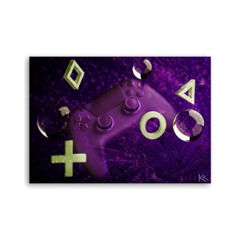 Leinwandbild - Spielkonsole | Feeby