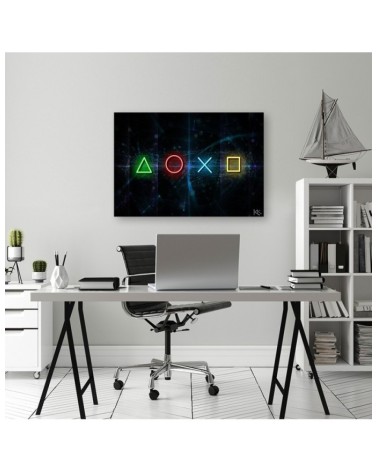 Bild auf Leinwand - Für Gamers Spielkonsole Controller | Feeby