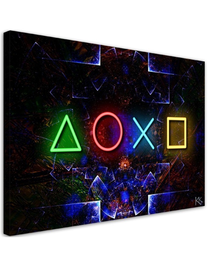 Leinwandbild - Spielkonsole | Feeby