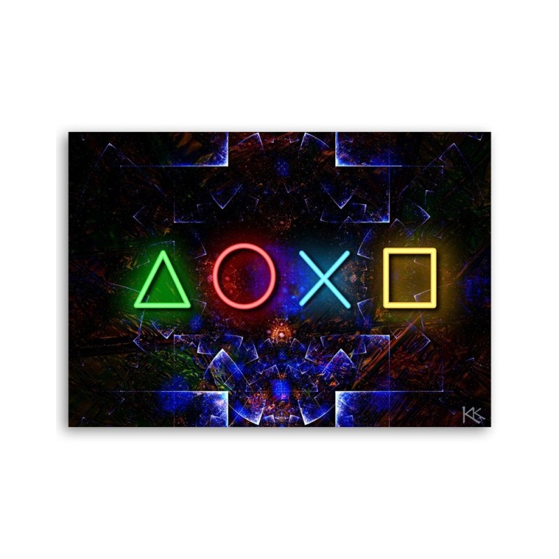 Leinwandbild - Spielkonsole | Feeby