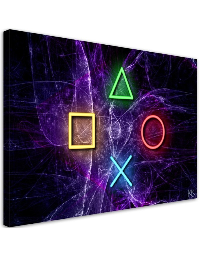 Leinwandbild modern - Für Gamers Spielkonsole | Feeby