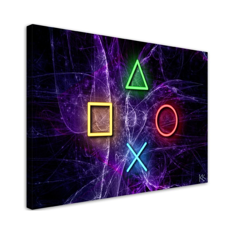 Leinwandbild modern - Für Gamers Spielkonsole | Feeby