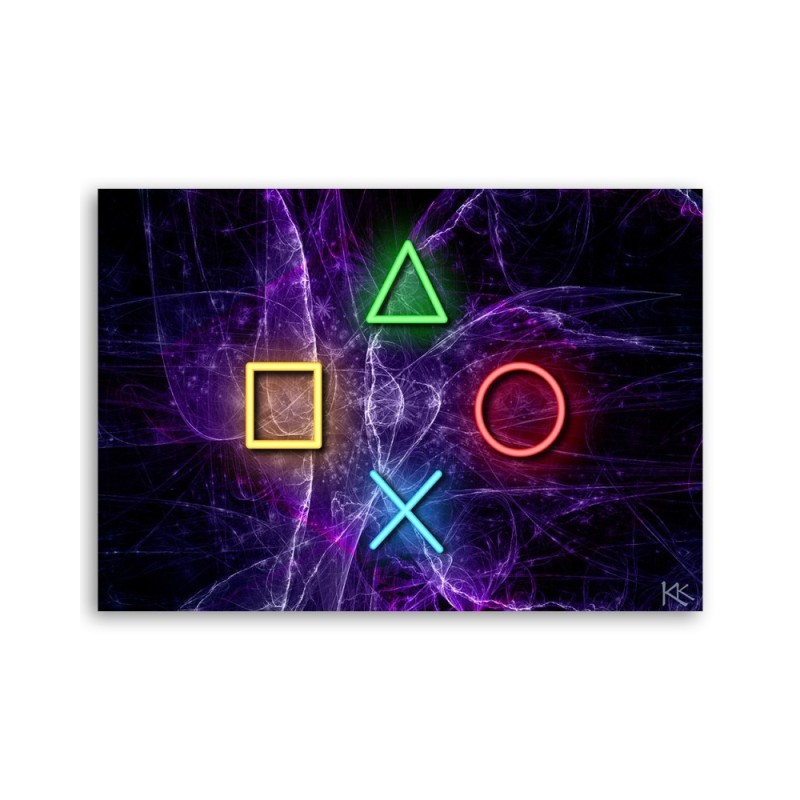 Leinwandbild modern - Für Gamers Spielkonsole | Feeby