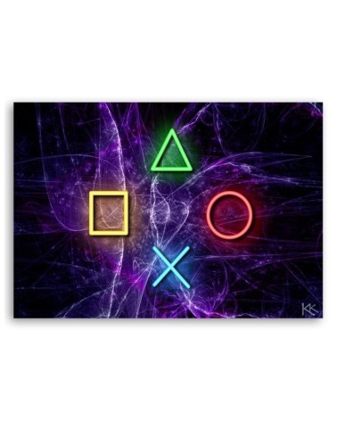 Leinwandbild modern - Für Gamers Spielkonsole | Feeby