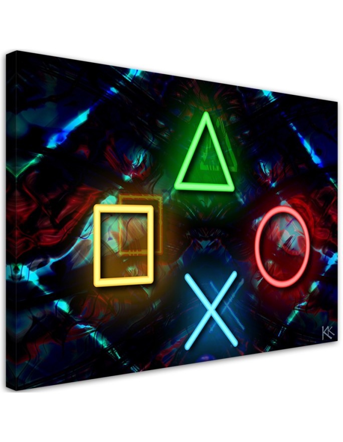 Bild auf Leinwand - Gaming Computer Spiele | Feeby