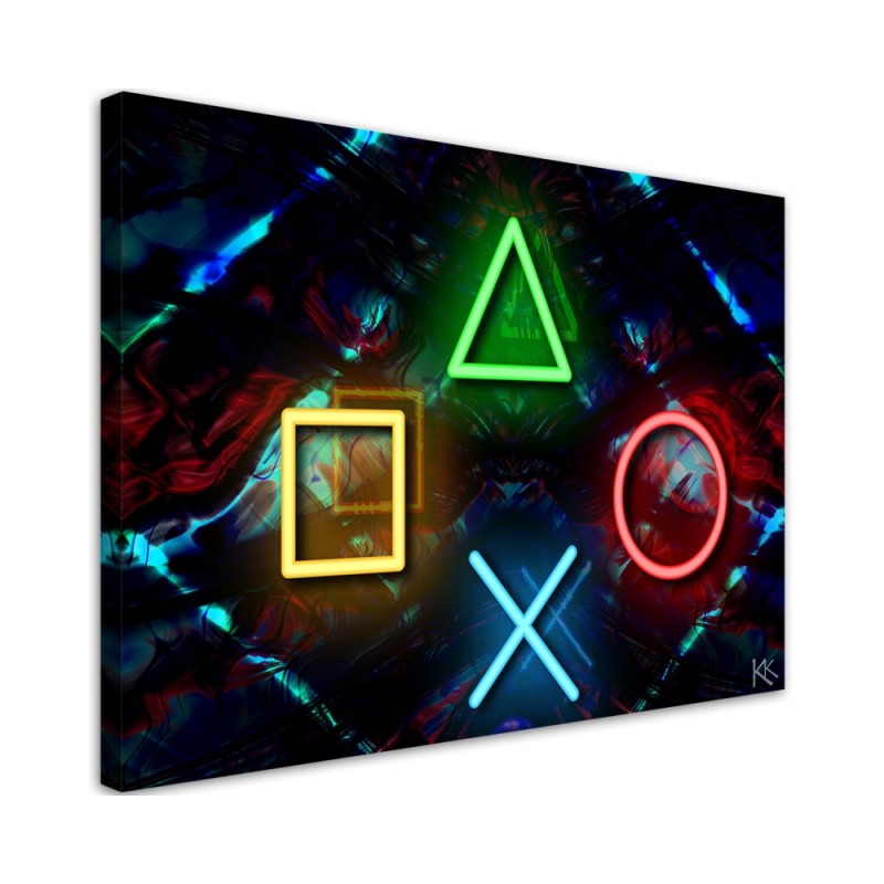 Bild auf Leinwand - Gaming Computer Spiele | Feeby