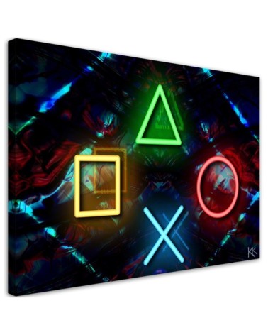 Bild auf Leinwand - Gaming Computer Spiele | Feeby