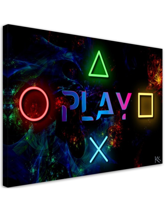 Leinwanddruck - Spielkonsole Gamer Controller | Feeby