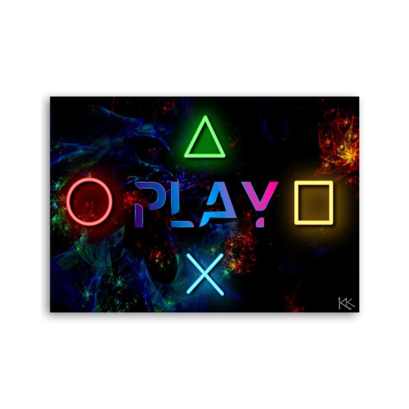 Leinwanddruck - Spielkonsole Gamer Controller | Feeby