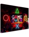 Nowoczesny obraz dla gracza - Napis Game Over dla gracza | FEEBY