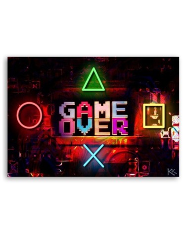 Bild auf Leinwand - Spiel über den Spieler | Feeby