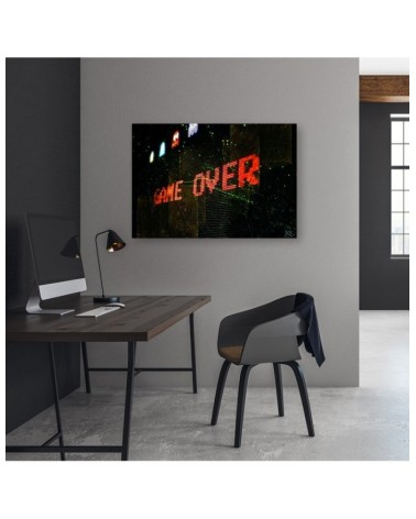 Leinwandbild - Game Over Spielkonsole | Feeby