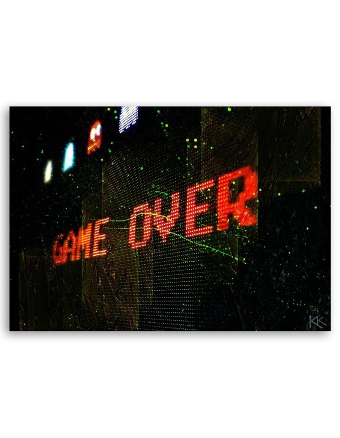 Obraz młodzieżowy - Game Over dla gracza | FEEBY