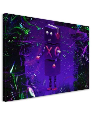Modernes Wandbild - Roboter für den Spieler | Feeby
