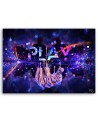 Obraz dla nastolatka - Neon z napisem Play | FEEBY