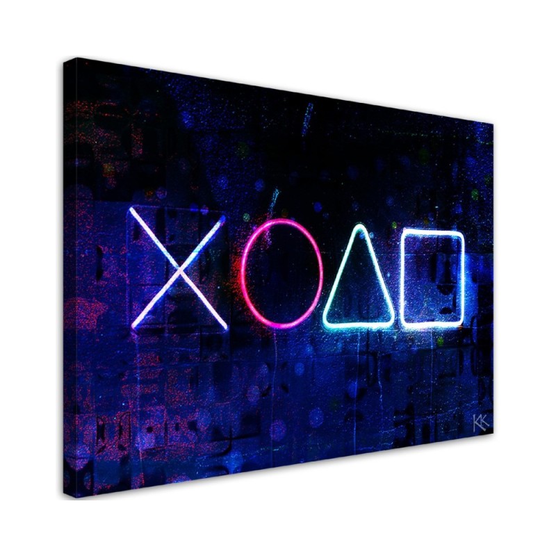 Leinwandbild - Spielkonsole Gamer Controller | Feeby