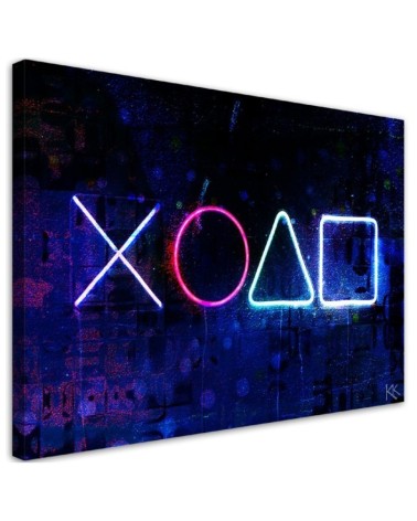 Canvas prints for a gaming room - Controller buttons | FEEBY