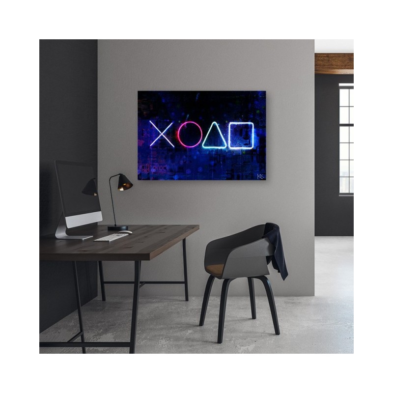 Leinwandbild - Spielkonsole Gamer Controller | Feeby