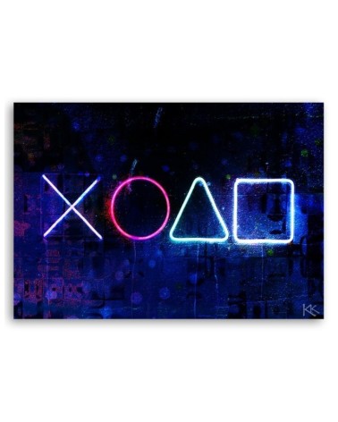 Leinwandbild - Spielkonsole Gamer Controller | Feeby