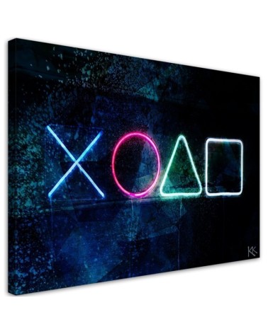 Leinwandbild modern - Spielkonsole | Feeby