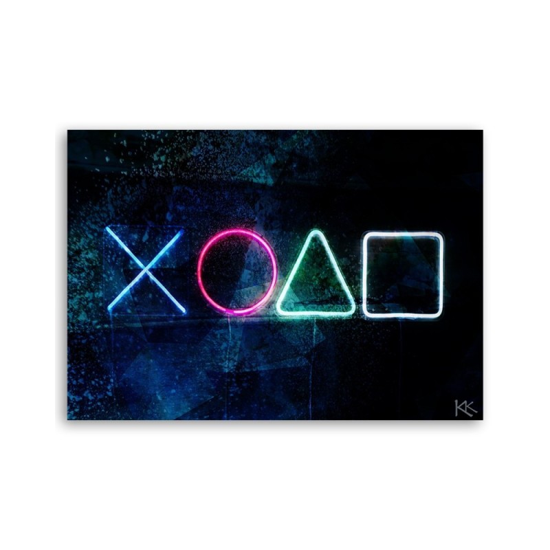 Leinwandbild modern - Spielkonsole | Feeby