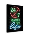 Obraz dla nastolatka - Napis Gamer for life | FEEBY
