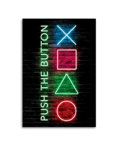 Bild auf Leinwand - Spielkonsole Controller für Spieler | Feeby