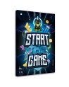 Obraz do pokoju nastolatka - Napis start game dla graczy | FEEBY