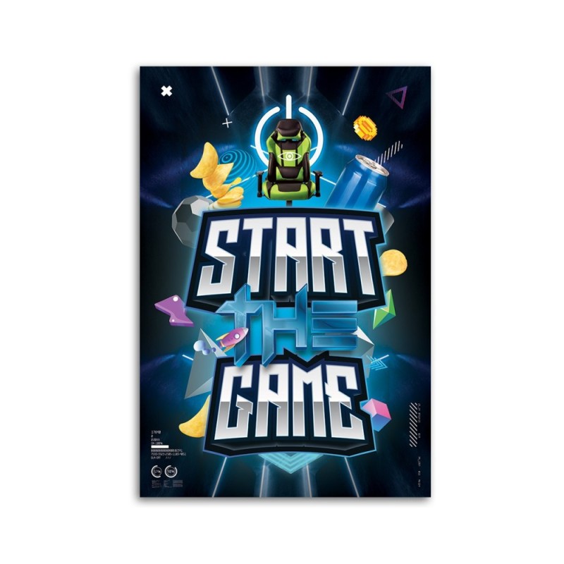 Bild auf Leinwand - Spielkonsole Gamer | Feeby