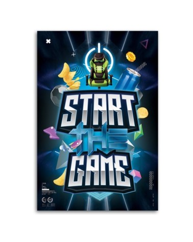 Bild auf Leinwand - Spielkonsole Gamer | Feeby