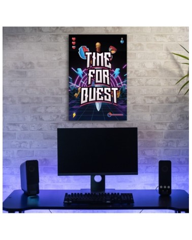 Leinwandbild - Time for Quest für Gamer | Feeby