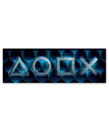 Wandbild für Wohnzimmer - Spielsymbole | Feeby