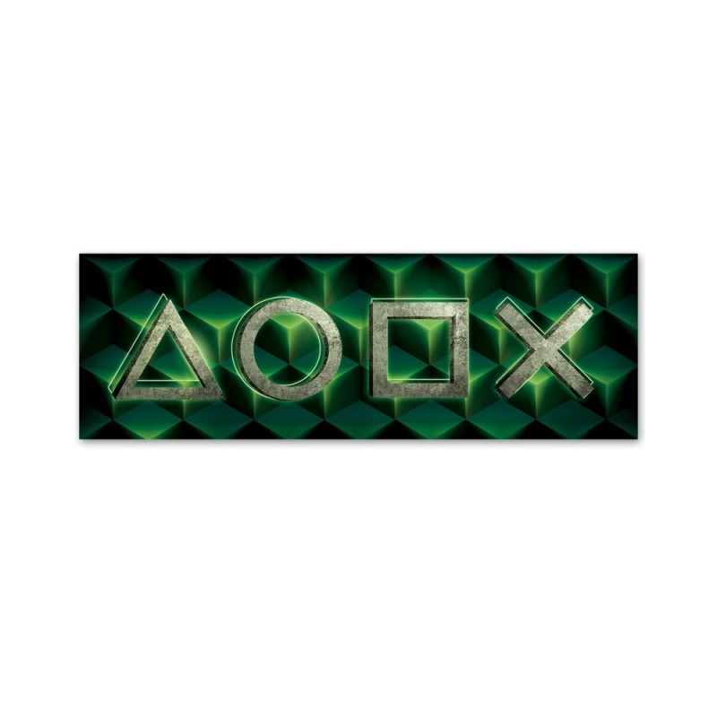 Modernes Wandbild - Spielsymbole | Feeby