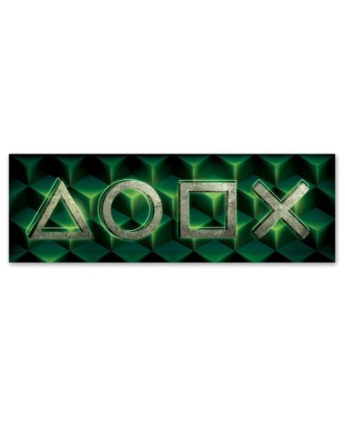 Modernes Wandbild - Spielsymbole | Feeby