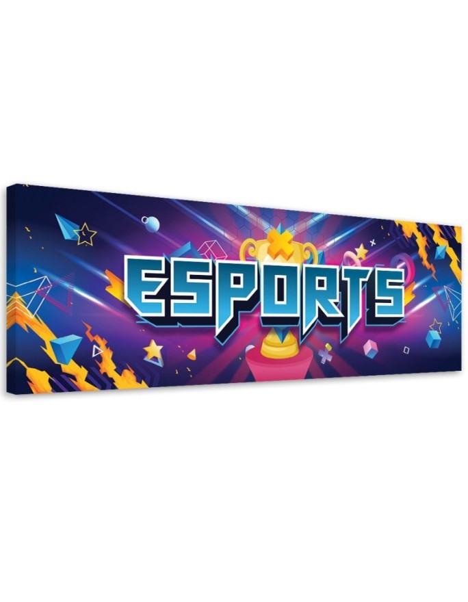 Dekoratives Leinwandbild - Abstrakt für den Spieler | Feeby