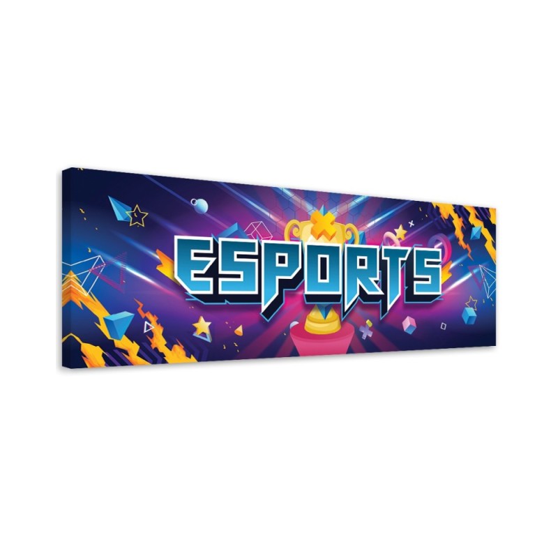 Dekoratives Leinwandbild - Abstrakt für den Spieler | Feeby