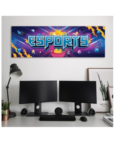 Dekoratives Leinwandbild - Abstrakt für den Spieler | Feeby