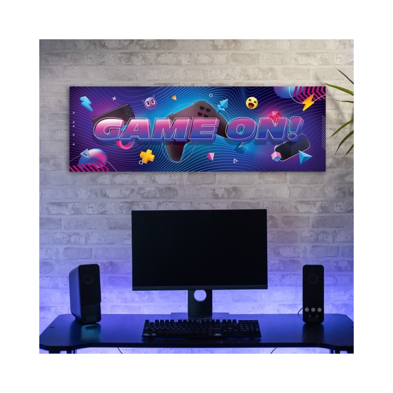 Leinwandbild - Abstraktion für den Spieler | Feeby