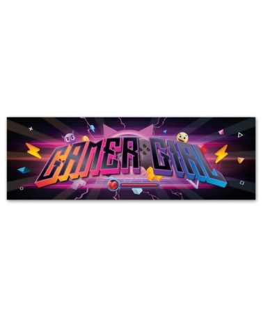 Modernes Wandbild - Gaming Zone Inschrift | Feeby