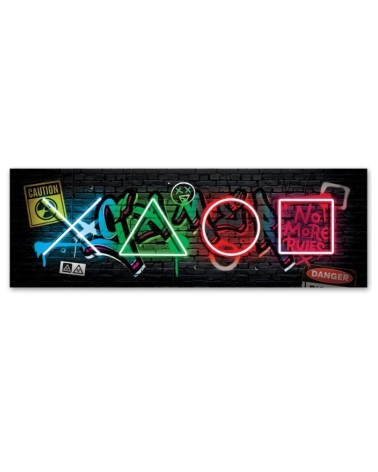 Leinwandbild - Spielkonsole Symbole | Feeby