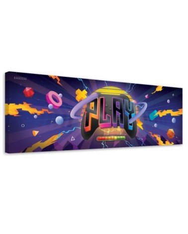Canvas prints for teenager's room - Gaming symbols | FEEBY