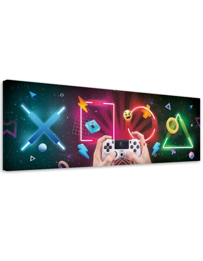 Leinwandbild - Spielkonsole für Gamers | Feeby