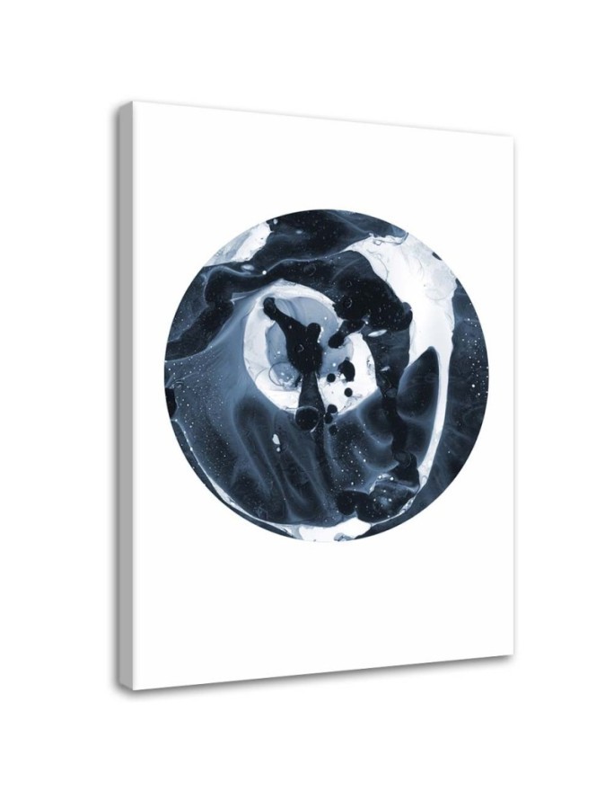 Bild auf Leinwand - Variationen in einem Kreis | Feeby